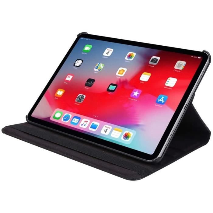 Housse Etui Noir pour Apple iPad Pro 11 2021 Coque avec Support