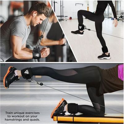Sangles De Suspension RHINOSPORT – Kit D’entraînement Avec Crochet De Porte, Réglable, 500 Kg, Pour Maison Ou Extérieur