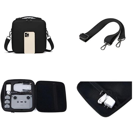 Sac De Transport Pour Drone DJI Neo 2 RCN3 - Sac à Dos Anti-chocs, Rangement Drone, Télécommande, Batteries - Dimensions 32x21,2x12,3 Cm - 12