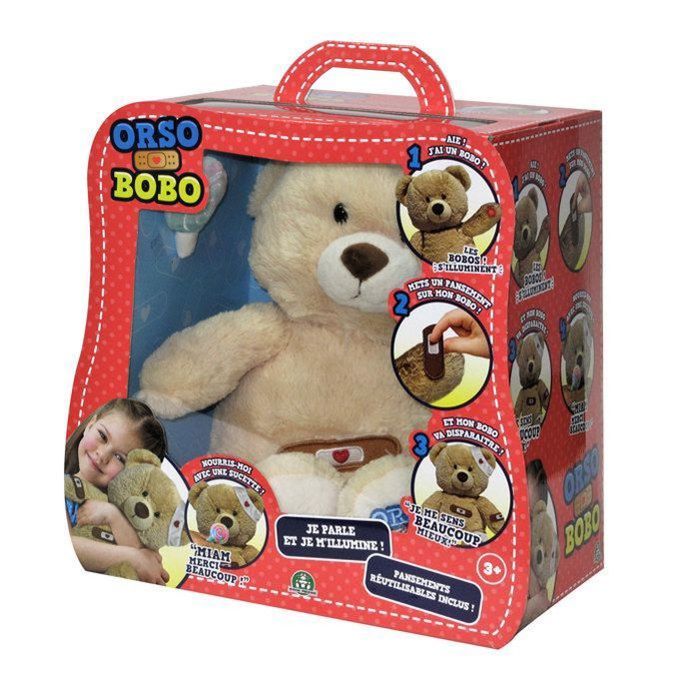 Peluche interactive Orso Ours en peluche électronique 40 cm
