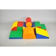 Jeux pour enfants - IGLU Soft Play Set 33 - 8 Formes - Multicolore - A partir de 3 ans - Mixte-0