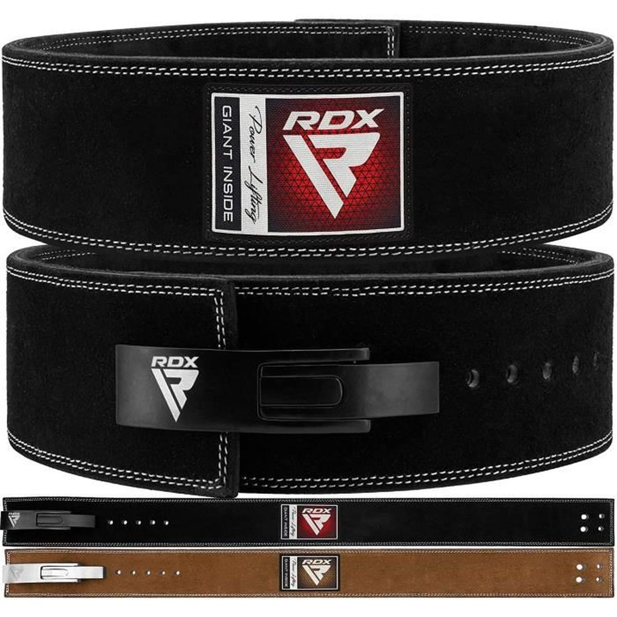 RDX Musculation Fitness Ceinture N/éopr/ène Bodybuilding Force Belt Lombaire Halterophilie Entra/înement