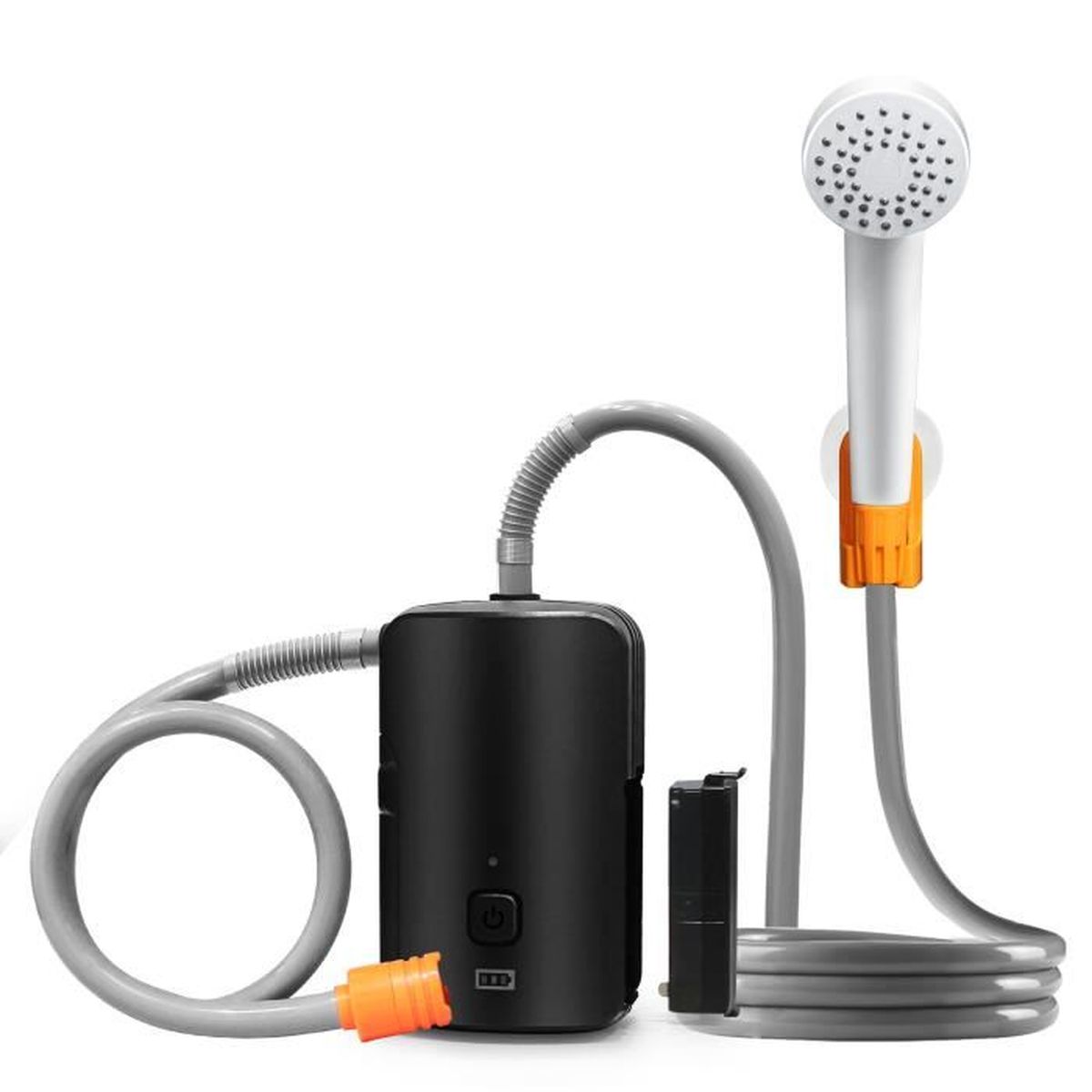 Douche extérieure Portable, Batterie Amovible 4400 mAh avec lumière LED