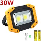SCRAPCOOKING PARTY Projecteur de Chantier LED, 30W LED Projecteur led Rechargeable en avec USB, étanches pour le Camping en Plein Air