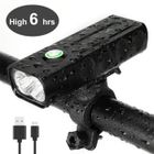 CLOUDSEMI Éclairage Vélo LED Avant Lampe USB Rechargeable 1000LM Ultra Puissante Etanche 3 Modes pour Vélo VTT Cycliste Nocturne