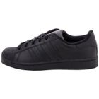 Baskets ADIDAS ORIGINALS SUPERSTAR ENFANT Noir - Cuir - Lacets