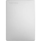 Disque dur externe - TOSHIBA - Canvio Slim - 2 To - Argent