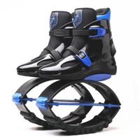 Chaussures de saut Chaussures Bounce Kangourous bottes rebondissant Noir + Bleu 39-41 (XL) Kangaroos Jumping Bounce Shoes