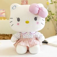 35cm Hello Kitty Poupée en Peluche, Hello Kitty Peluche Jouet, Jouets Friends Cadeau rose