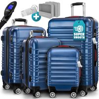 Ensemble de valises Sea Choice Valise rigide Bagage à main - Protections d'angle - Set