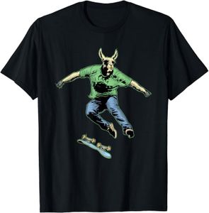 SKATEBOARD - LONGBOARD Skateboard Lama - Drôle Patinage Animaux Longboard Skate-R T-Shirt.[Z665]