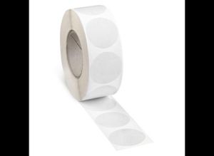 Étiquettes Autocollantes Rondes 25 Mm Minilabel - Lot De 102, Pois Roses, Pour Classement Et Codage Couleur