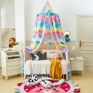 Ciel de lit bébé avec support, voile Blanc grande taille. Moustiquaire pour  les Crèches, Rideau de lit - Cdiscount Puériculture & Eveil bébé