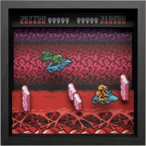 PLUG - TUNNEL Pixel Frames - Battletoads NES Turbo Tunnel - 23x2