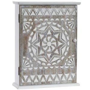 Armoire A Cles Tableau Magnetique En Verre Blanc Blomus Velio 65366