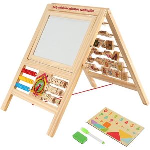 Chevalet Multifonctionnel 2 en 1 Planche à Dessin Réglable en Hauteur Chevalet en Bois Double Faces Chevalet pour Enfants Tableau Enfants pour Fille et Garçon de 3 Ans et Plus Chevalet Multifonctionnel 2 en 1 Planche à Dessin Réglable en Hauteur Chevalet en Bois Double Faces Chevalet pour Enfants Tableau Enfants pour Fille et Garçon de 3 Ans et Plus