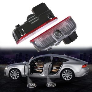 HU Fun life 2 Pack Porte De Voiture Lumi/ère Porte Lumi/ère Ombre De Porte LED Logo 3D Laser Lumi/ère Projecteur Bienvenue Lumi/ère