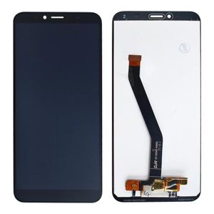 Écran LCD + Vitre Tactile Complet Pour Huawei Y6 2018 (ATU-L11), Blanc, Neuf Avec Outils
