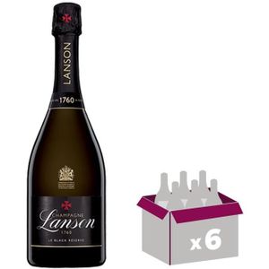 CHAMPAGNE Champagne Lanson Black Reserve x6
