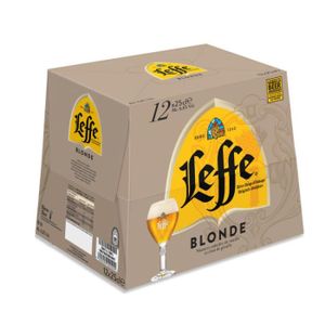 BIERE Bière blonde 12 x 25 cl Leffe