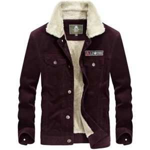 veste velours homme