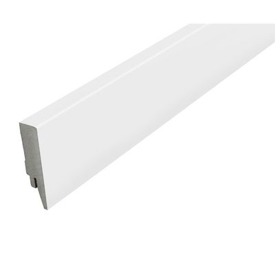 Plinthe PROVISTON MDF 18x58x2500 Mm – Chêne De Loire, Profil Carré, à Coller