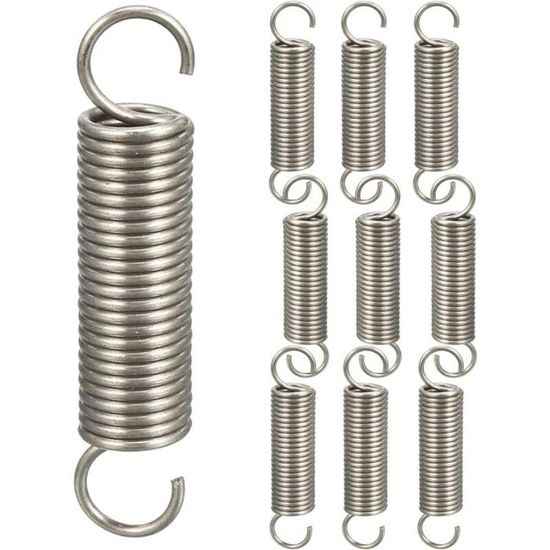 Lot De 10 Ressorts à Compression Uxcell - Diam. 11mm, Fil 1.2mm, Longueur 35mm - Neufs En Emballage
