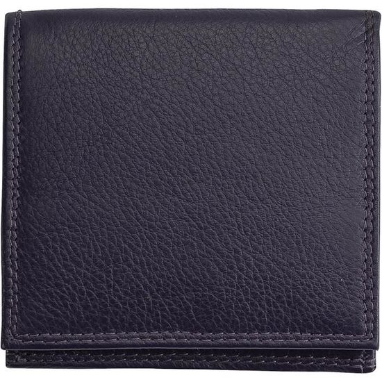 Portefeuille Voyage Cuir Leatherology - Rouge - Pochettes Multiples