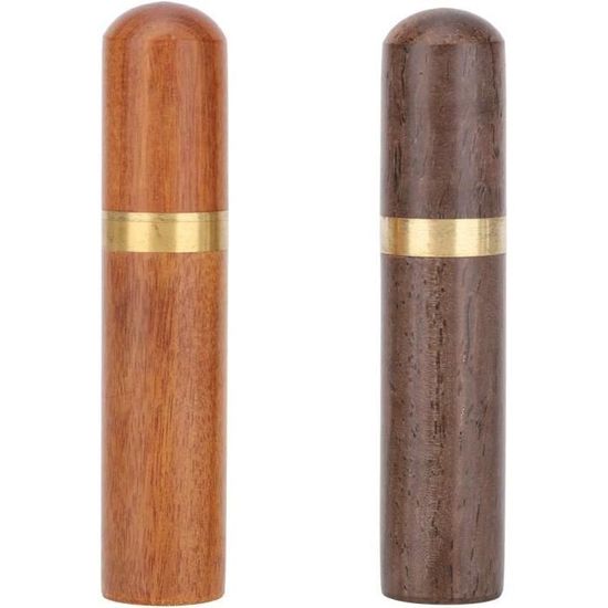 Porte-aiguilles En Bois Pratique Avec Porte-aiguille à Broder - Tube De