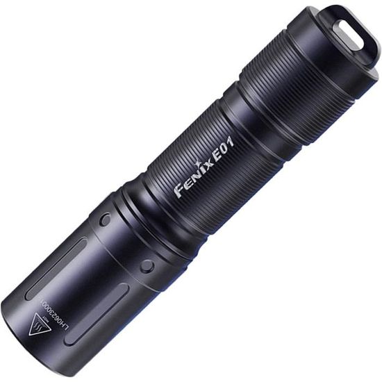 E18R V2.0 - LAMPE TORCHE LED PORTE-CLES FENIX NOIRE 1200 LUMENS