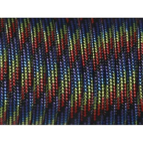 Namvo Paracorde 550 Mil Spec Type III – Corde En Nylon 9 Brins, Résistance 550 Lb, 30,5 M, Rouge – Idéale Pour Camping, Survie, Pêche Et Bricolage