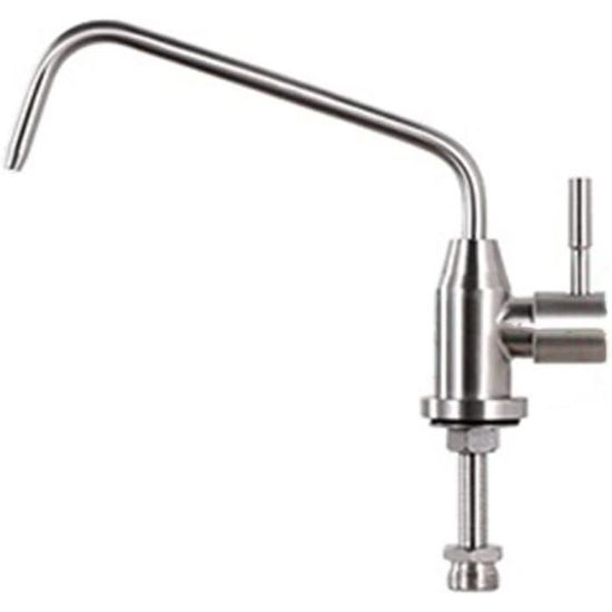 Robinet Fontaine RO Faucet Robinet De Filtre à Eau De Cuisine Pour Système D 'osmose Inverse Et Système De Filtration D'eau Sans Espace D'air En Acier Inoxydable SUS 304 100 % Sans Plomb