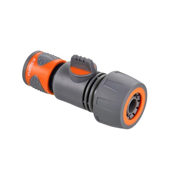 Raccord Tuyau D'arrosage 1/2" – Double Connexion, Compatible Système Gardena, étanche, Plastique Résistant