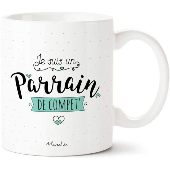 Mug - Limics24 - Parrain Je Suis Un Compet | Manahia Imprimé France ...
