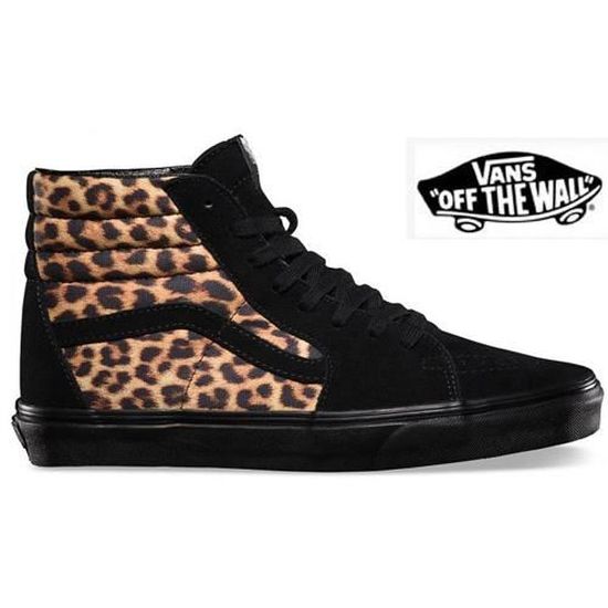 vans sk8 hi leopard