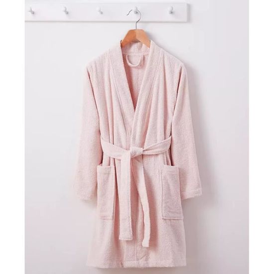 PEIGNOIR DE BAIN ??PONGE 100% COTON, P??CHE, MIXTE, S/M, ORPHEEBS - Cdiscount Maison