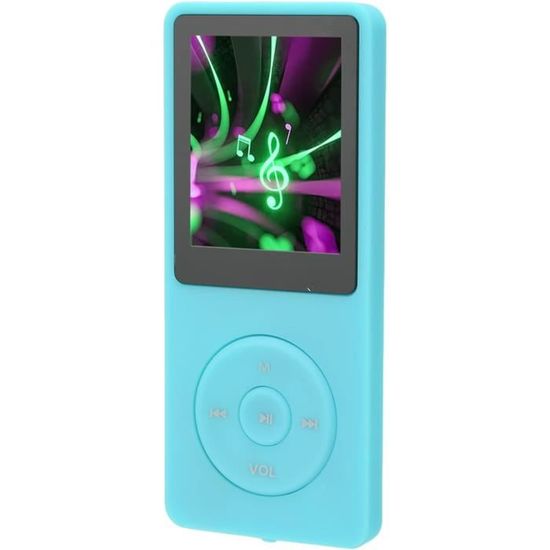 Lecteur MP3/MP4 8 Go - Écran 1,8 Pouces, 30h D'autonomie, Extensible à 64 Go, Léger Et Portable - 4