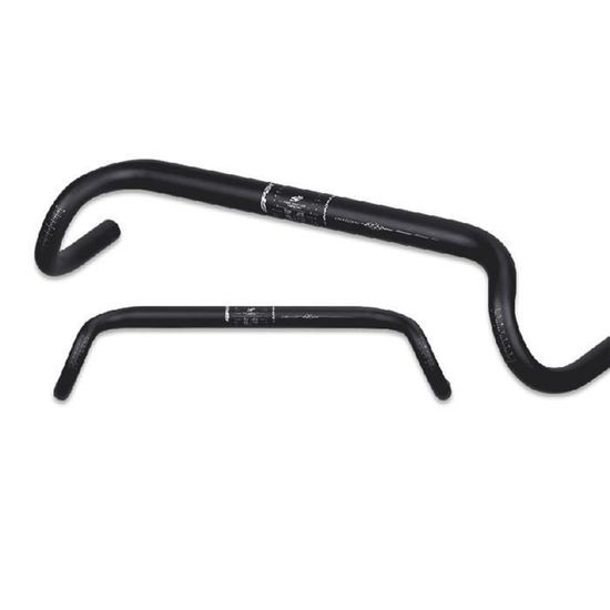 RUR Moto Guidon rétro 22MM Bend Guidon Pro Poignée Barre de Long Manche