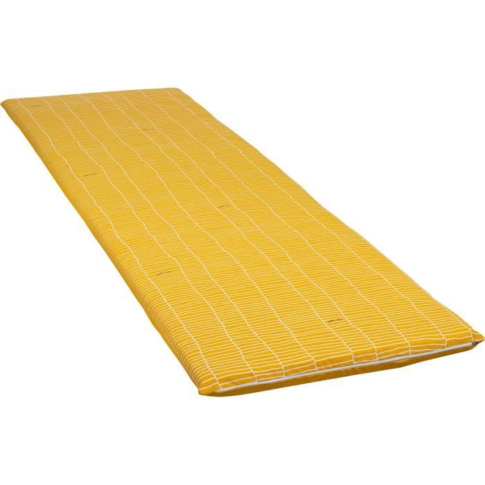 JARDIN PRIVE Matelas Magnum Déhoussable Suède - Curcuma