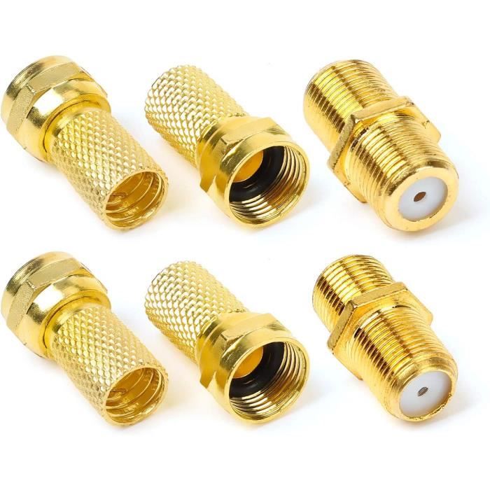 Lot De 12 Fiches F à Visser 7 Mm – TONNA – Neuf (emballage Ouvert)