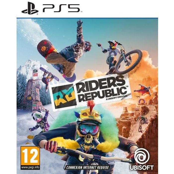 Jeu PS5 - Ubisoft - Riders Republic - Sports Extrêmes - Mode en ligne -  PEGI 12+ - Cdiscount Jeux vidéo