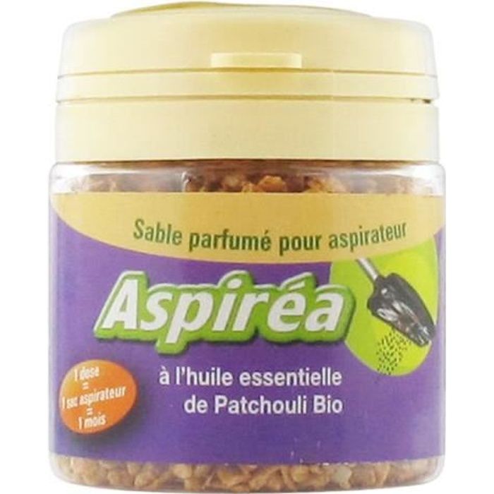 ASPIREA Sable Parfumé pour Aspirateur Patchouli(Bio)