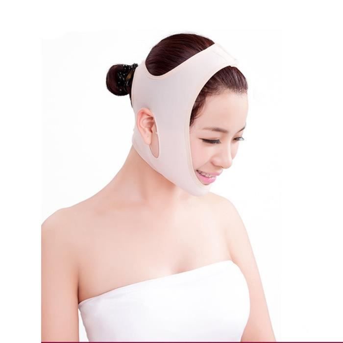 Rides V visage Chin Cheek Lift Up Slim Masque Ceinture Bracelet bande ultra-mince L