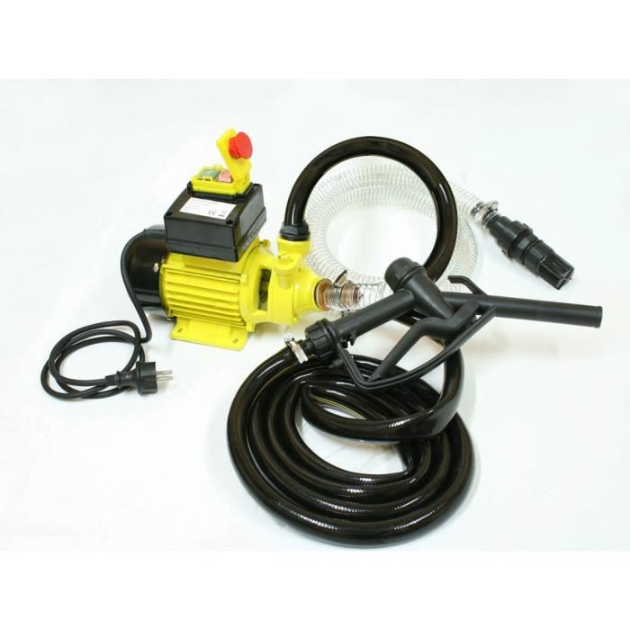 Pompe à fuel pompe à gasoil 230V 40l/min - 600W- 2400l/h