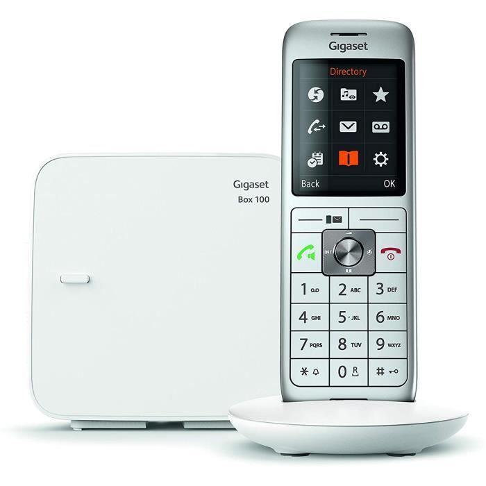 Gigaset CL660 Solo - Téléphone Fixe Sans Fil - 1 Combiné - Blanc