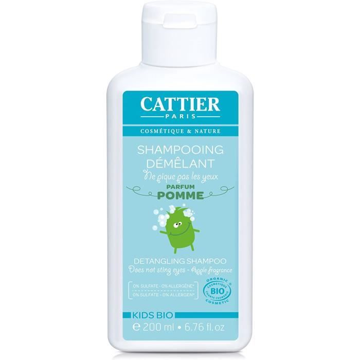 SEC Cattier Shampooing Demelant Enfant - Parfum pomme - 200 ml111
