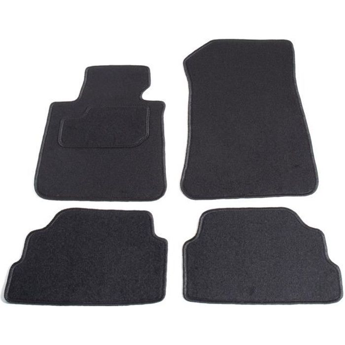 Tapis BMW Série 1 E81/E82 3 portes 2007-2011 - set de 4 (2 avant et 2 arrière)