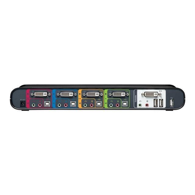 BELKIN Switch KVM SOHO 4 Ports, DVI & USB
