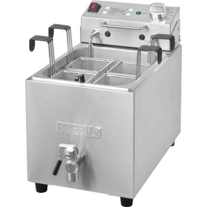 CUISEUR À PÂTES 8L AVEC ROBINET ET MINUTERIE