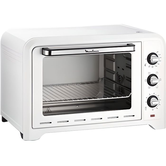 mini four de 39L avec 6 mode de cuisson 2000W blanc